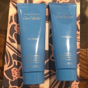 Body wash and lotion Cool water never used